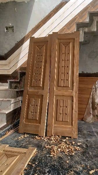 Cnc designed Wooden doors 3