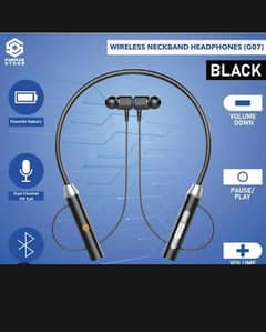 Wireless Bluetooth 5.2 Hanging Neck Headphones With Microphone