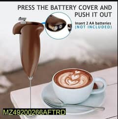 Electric coffee beater