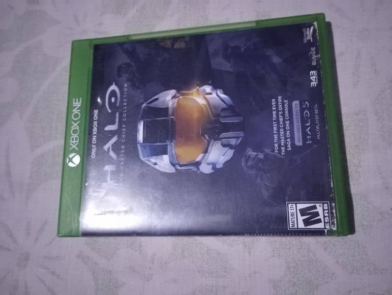2 xbox one dvds HALO MASTER CHIEF COLLECTION 4 PARTS ,TEKKEN 7 2