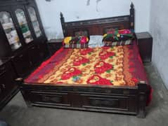 used bed sofa set almari for sell