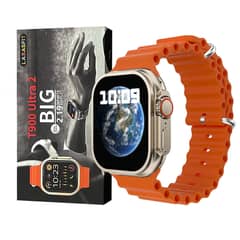 T900 Ultra 2 Series 9 2.19 Inch Screen Laxasfit Smart Watch Orange 0