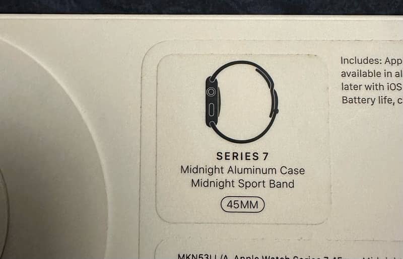 Apple Watch Series 7 45mm midnight 2