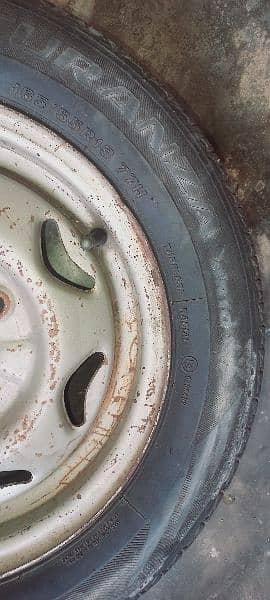 cultus tyre raim Good condition 1
