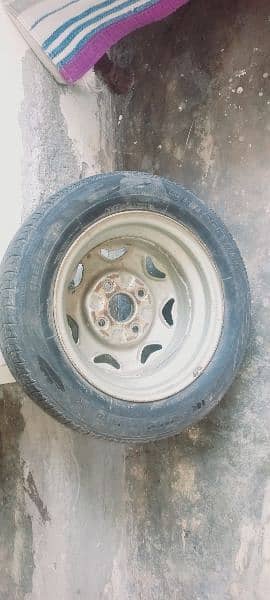 cultus tyre raim Good condition 2