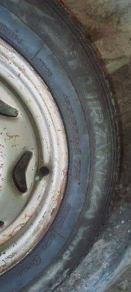 cultus tyre raim Good condition 3