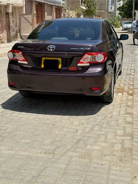 Toyota Corolla Altis 2012 1