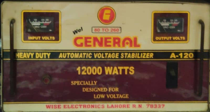 Automatic Voltage Stabilizer 12KW 1