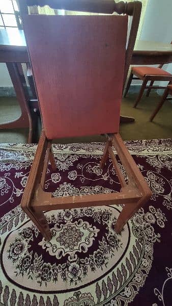 Dining table with six chairs urgent sale 8