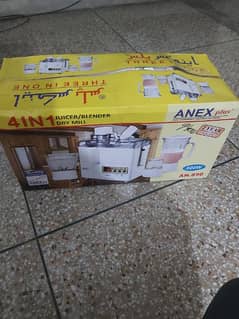 Juicer machine Anex plus 4 in 1 for sale Brand new 0