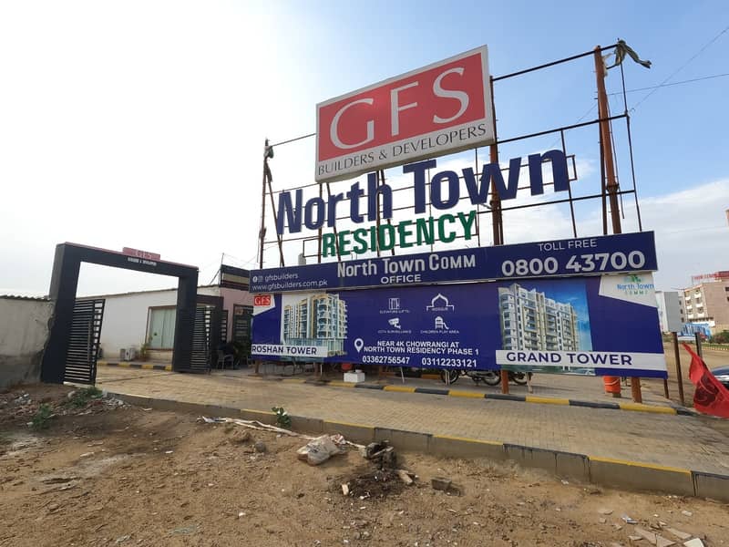 Ready To Buy A Prime Location Shop In North Town Residency Karachi 7