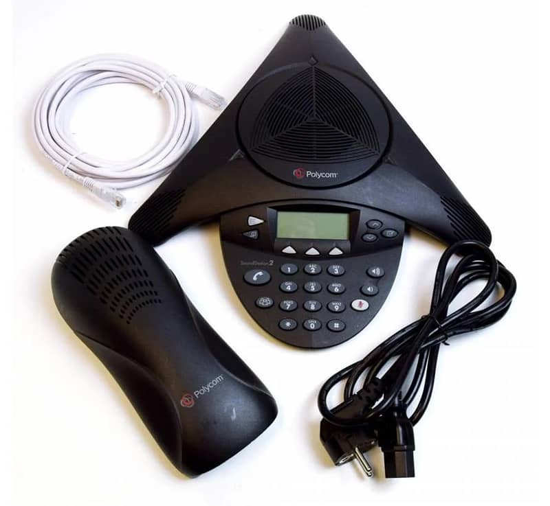 Polycom SoundStation 2 Non-Expandable Analog Conference Phone 0