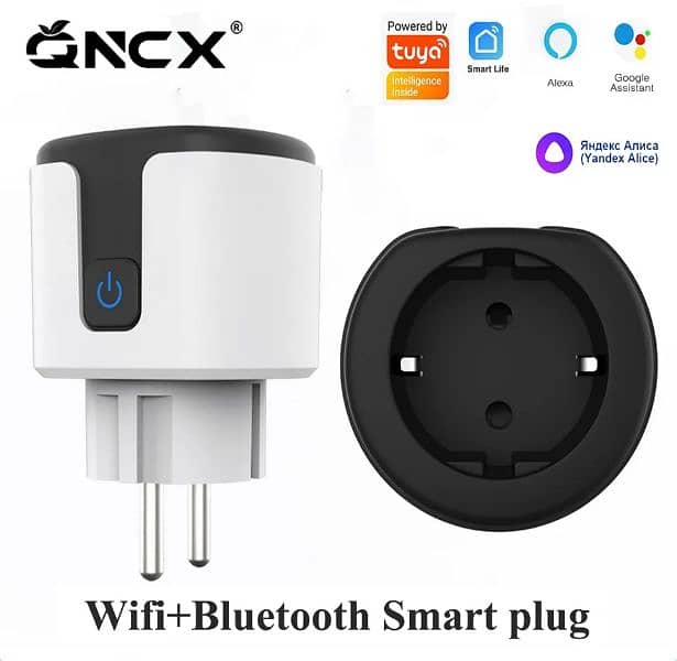 Smart Socket WiFi BLE Smart Solar Plug With Power Monitoring T 1