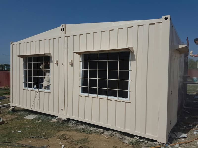 prefab double story building joint container office container portable 9