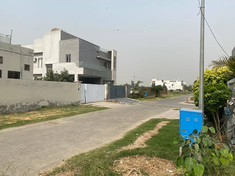 Hot Location Level Plot For Sale 10 Marla Divine Gardens New AirPort Road Near Dha Phase 8 2