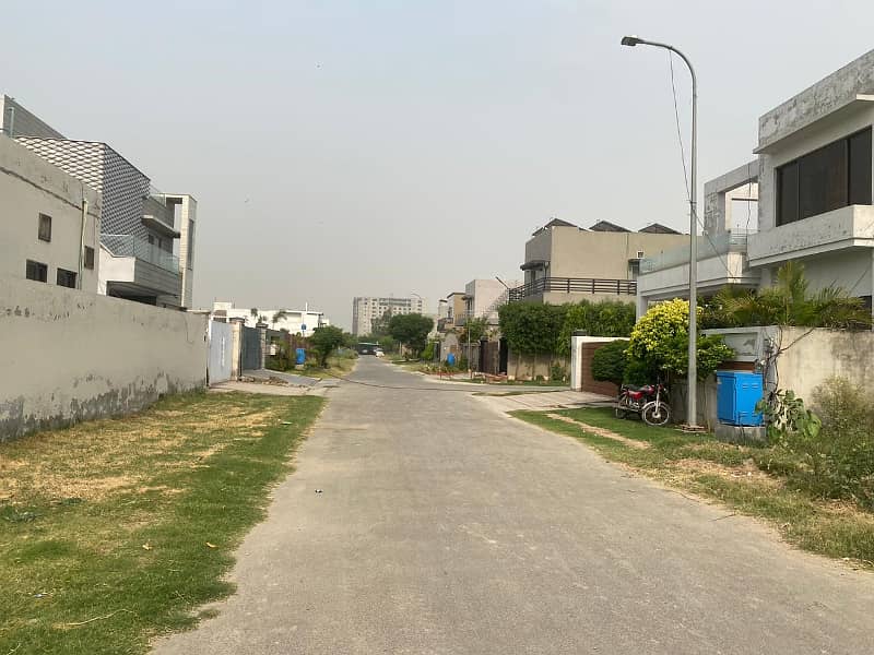 Hot Location Level Plot For Sale 10 Marla Divine Gardens New AirPort Road Near Dha Phase 8 5
