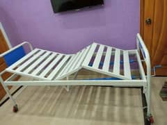 hospital patient bed double faller