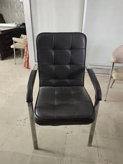 3 chairs in best condition urgent for sale