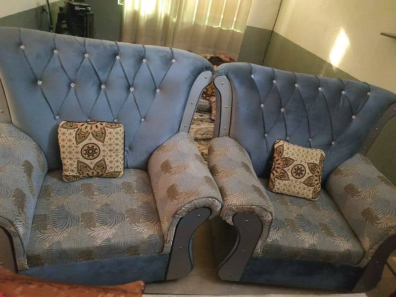 5 Seater King Size Sofa Set 1