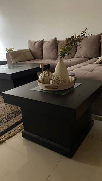 Coffee Table & Side Tables Set 2