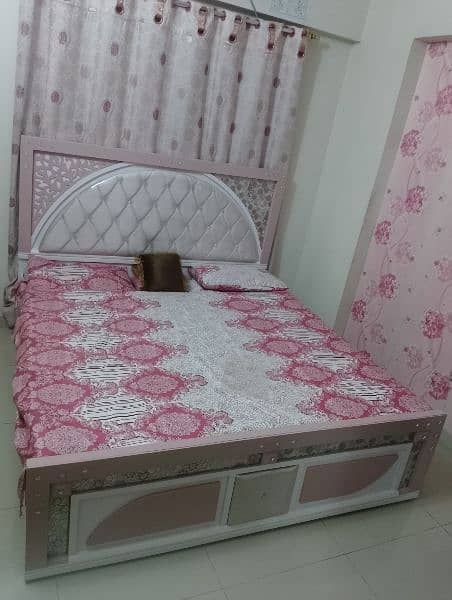 bed with dressing table 3