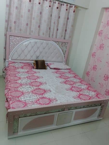 bed with dressing table 4