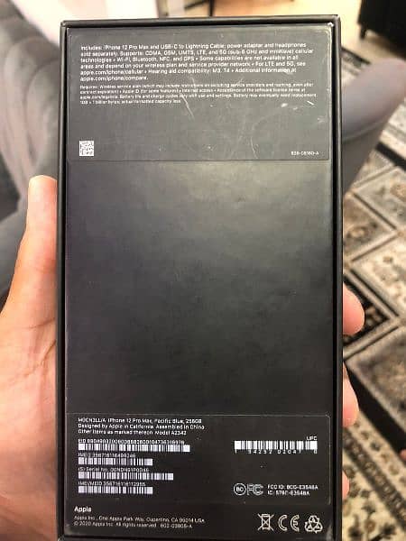 I Phone 12 Pro Max 256 GB PTA Approved 6