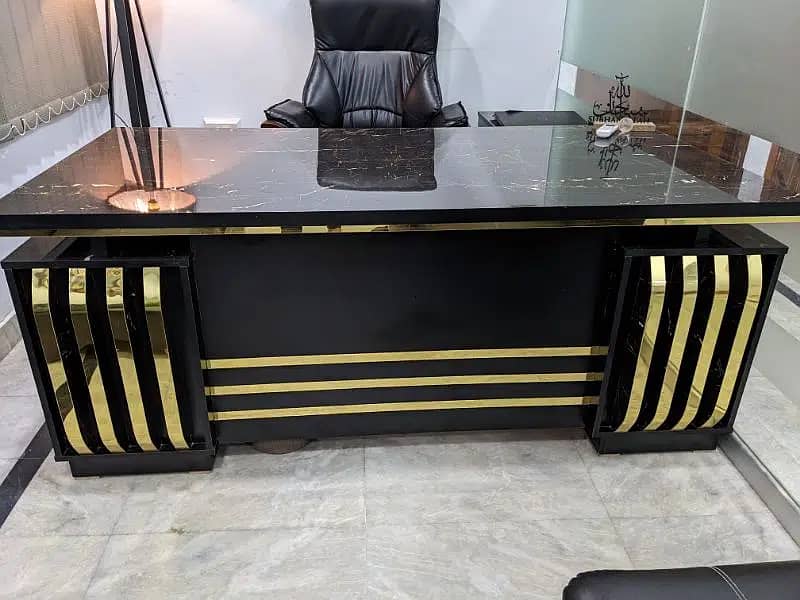 Exacutive Table, Boss Table, CEO Table, Office Furniture in Lahore 5