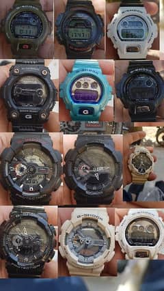 all orignal japan Casio  g shock watches available 0