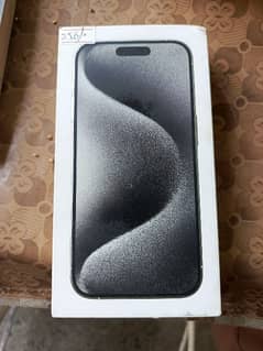 iphone 15 pro brand new condition only box open