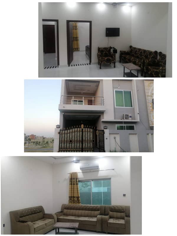 5 Marla Furnished House For Rent in G Block Street # 28 in Citi Housing Jhelum. 3