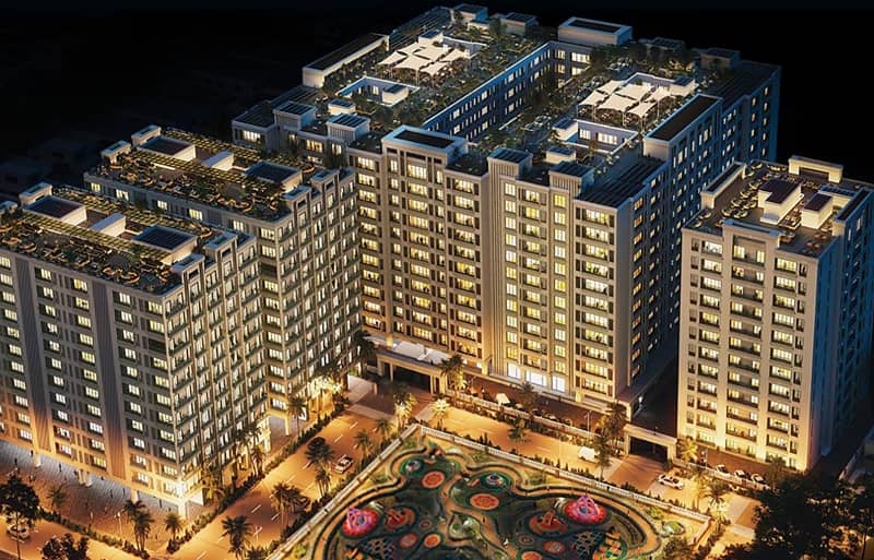 Fully Cash Payment 2 Bed Apartment For Sale In Union Luxury Apartment In Etihad Town Phase 1, Lahore. 0