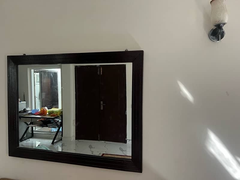 Wall Mirror Wood Frame 1