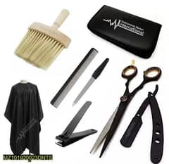 7 piece professional and personal hair cutting kit - barber kit 0