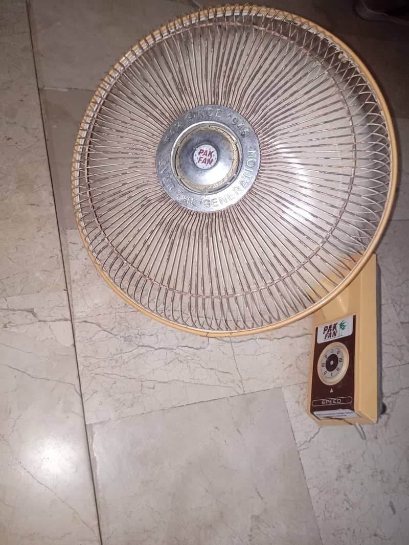 Pak Fan Old working condition 0