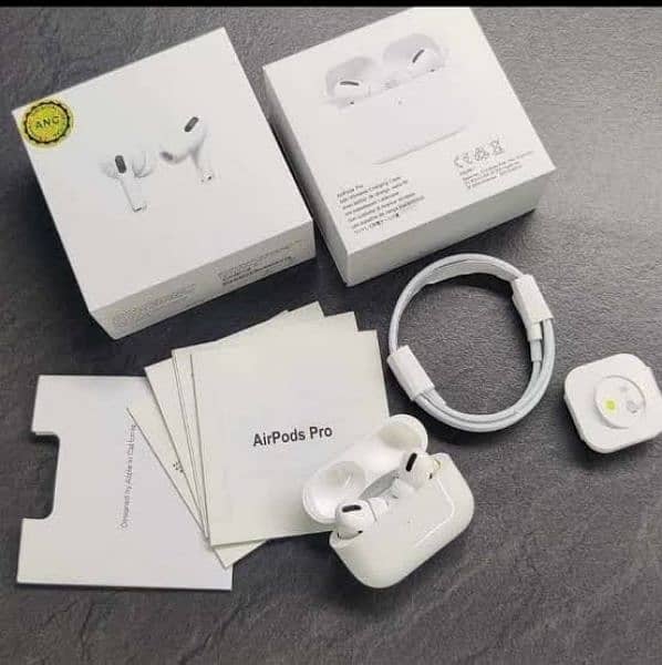 apple airpods pro 2nd generation with Wireless Charging Case - White 2
