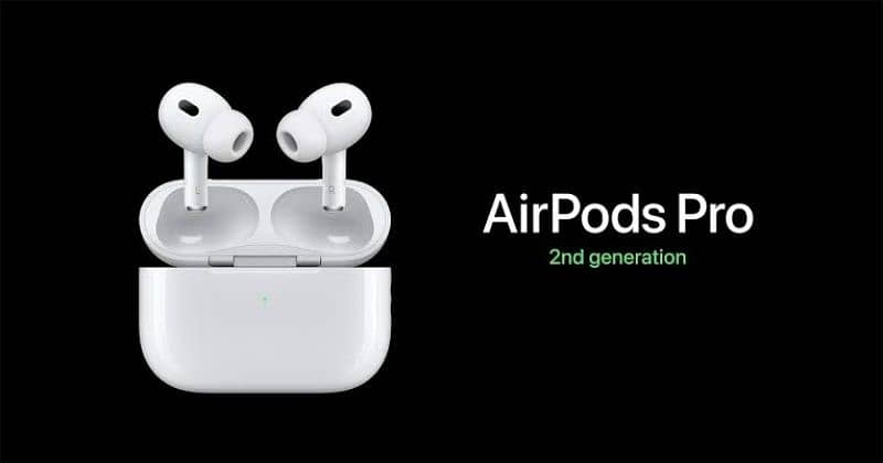 apple airpods pro 2nd generation with Wireless Charging Case - White 4