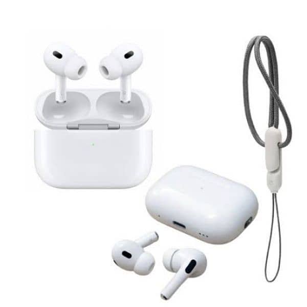 apple airpods pro 2nd generation with Wireless Charging Case - White 5