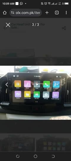 Car Head unit stereo system for sale.