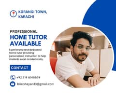 Home Tutor Service Available.