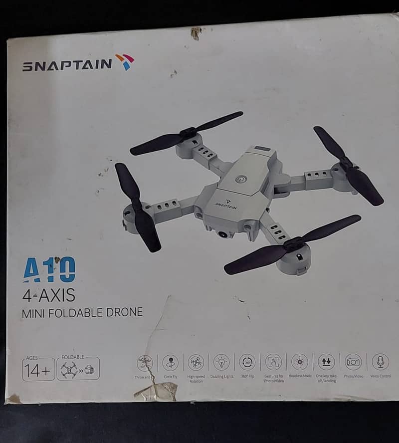 Snaptain a10 mini foldable drone 0