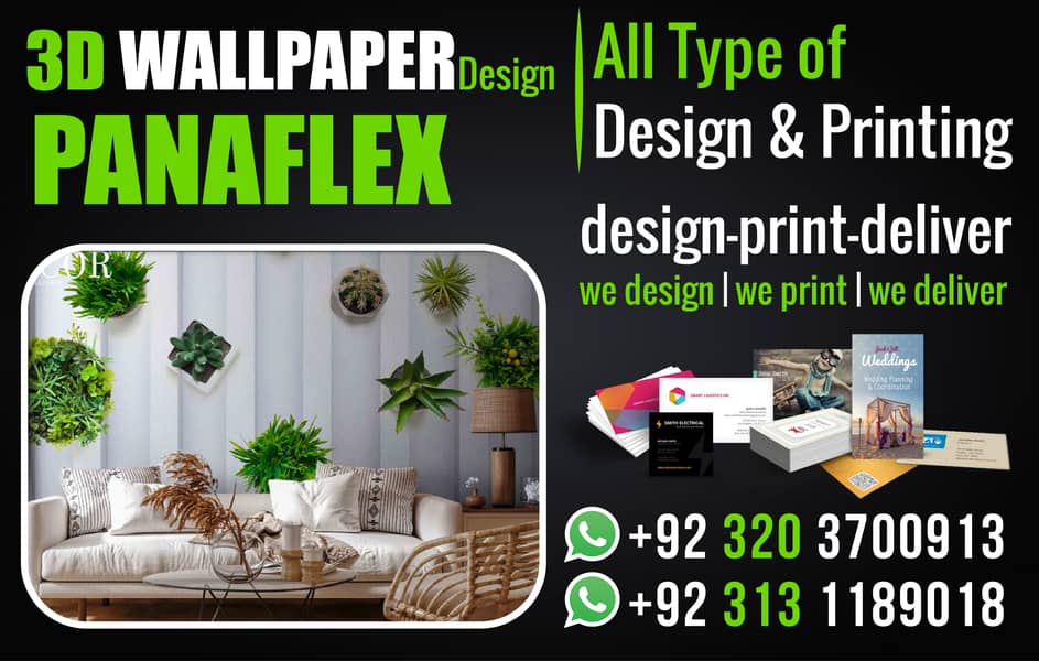 Butter Paper Printing 3D Panaflex, Printing Flyer, Card, Bags 18