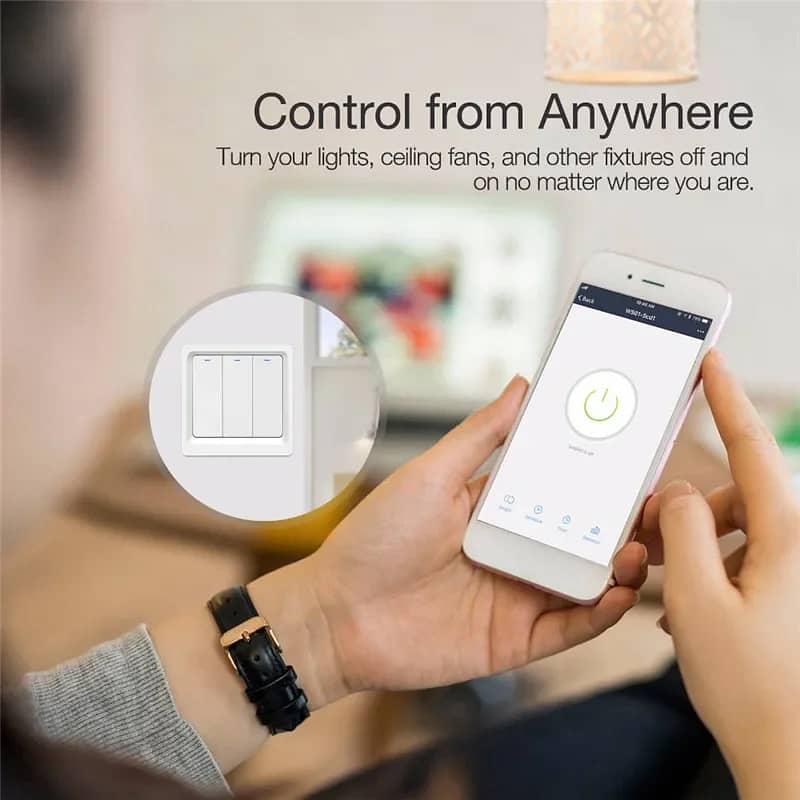 WiFi Smart Home Light Switch Smart Life/Tuya App Alexa Google Home 1