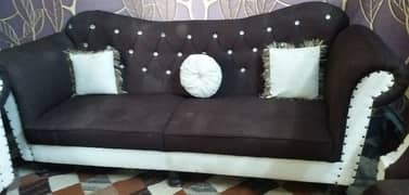7 SEATER SOFA SET WITH CENTER TABEL