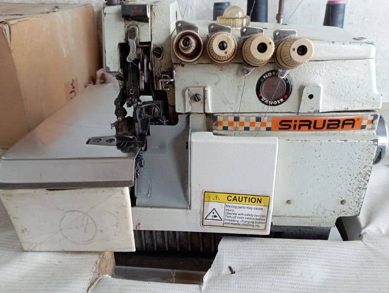 used safety over lock machine 3