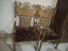 a good quality chair made of iron