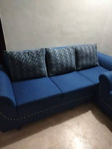 1+2+3 = 6 seater sofa set with 6 large chosion 2