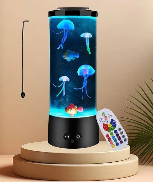 LEHAHA Jellyfish Lamp with 16 Color Changing Relax Mood Light 0