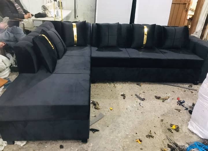 sofa repair /sofa set / L Shape for sale / fabric change /sofa poshish 16