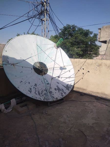 shabir 8 feet grade B dish antenna for sale 1